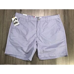 NWT Mountain Khakis Men's Bahama Blue Broadway Fit Poplin Shorts Size 42x8